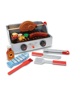 Zestaw do barbecue rożen i grill Melissa and Doug