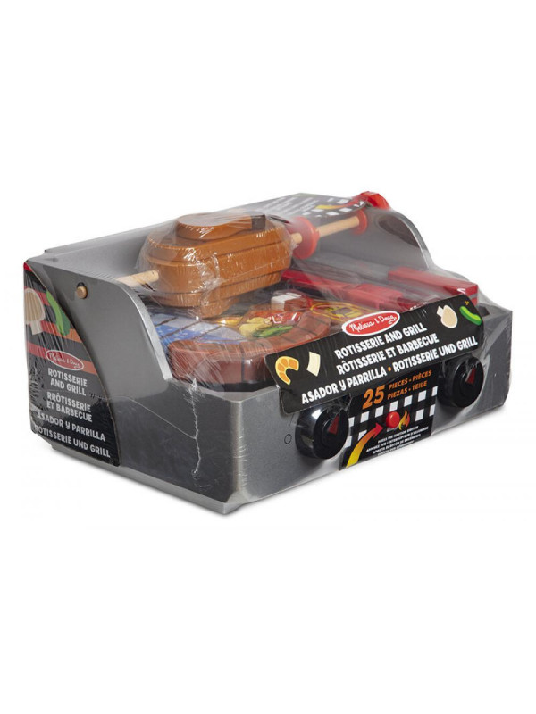 Zestaw do barbecue rożen i grill Melissa and Doug