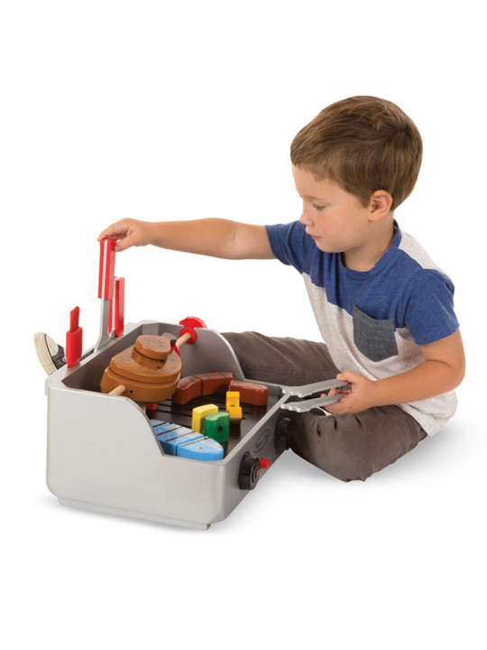 Zestaw do barbecue rożen i grill Melissa and Doug