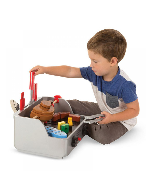 Zestaw do barbecue rożen i grill Melissa and Doug