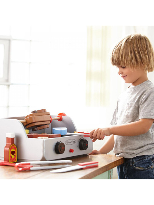 Zestaw do barbecue rożen i grill Melissa and Doug
