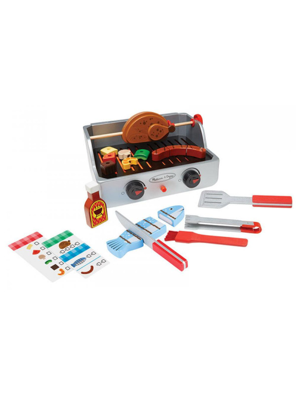 Zestaw do barbecue rożen i grill Melissa and Doug