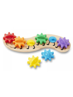 Układanka drewniana dla dzieci kolorowa gąsieniczka Melissa & Doug