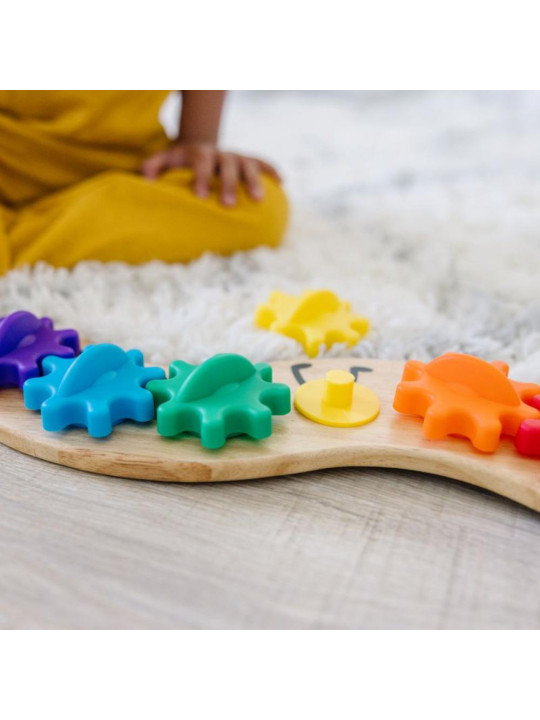 Układanka drewniana dla dzieci kolorowa gąsieniczka Melissa & Doug