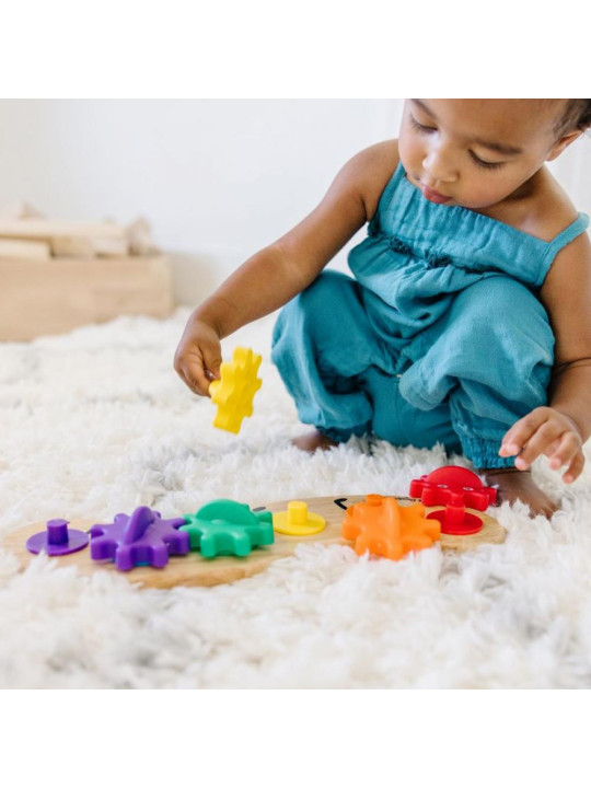 Układanka drewniana dla dzieci kolorowa gąsieniczka Melissa & Doug