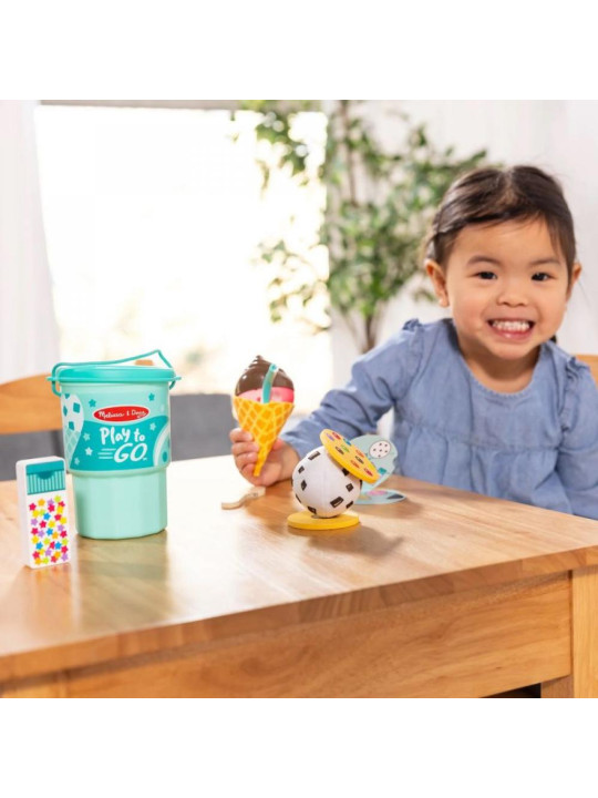 Zestaw do zabawy z lodami Play to Go Melissa & Doug