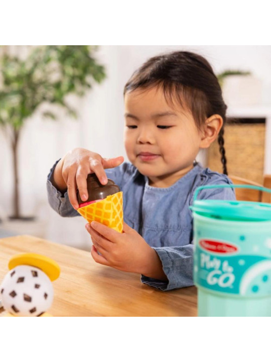 Zestaw do zabawy z lodami Play to Go Melissa & Doug