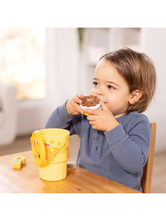 Zabawka podróżna z jedzeniem w kubku z pokrywką Play to Go Melissa & Doug