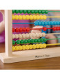 Drewniane liczydło Abacus 100 wielokolorowych koralików Melissa & Doug Drewniane liczydło Abacus 100 wielokolorowych koralików Melissa & Doug