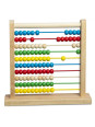 Drewniane liczydło Abacus 100 wielokolorowych koralików Melissa & Doug Drewniane liczydło Abacus 100 wielokolorowych koralików Melissa & Doug