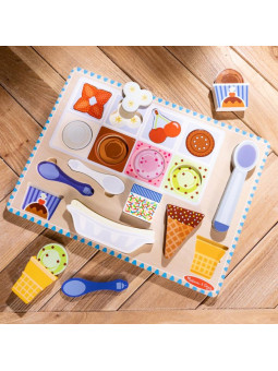 Układanka magnetyczna Lody Melissa & Doug