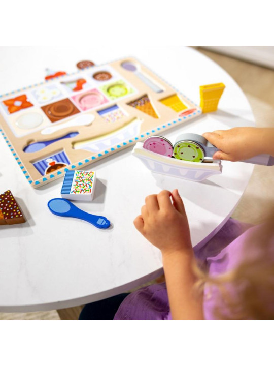 Układanka magnetyczna Lody Melissa & Doug