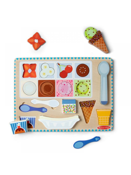 Układanka magnetyczna Lody Melissa & Doug