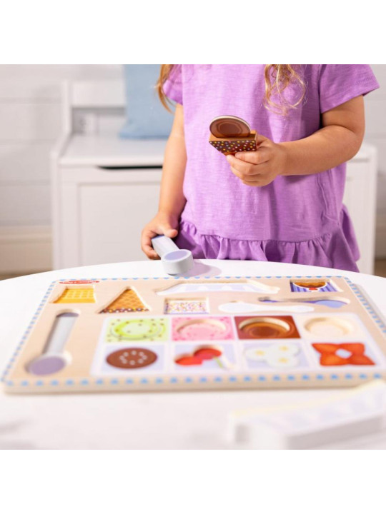 Układanka magnetyczna Lody Melissa & Doug