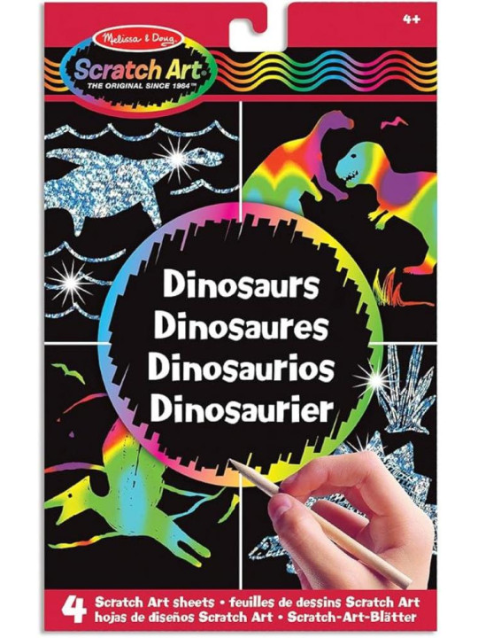 Zdrapywanki dla dzieci Dinozuary Melissa & Doug