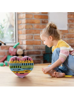 Klocki dla dzieci pastelowy Fun Box Bioblo 200 elementów