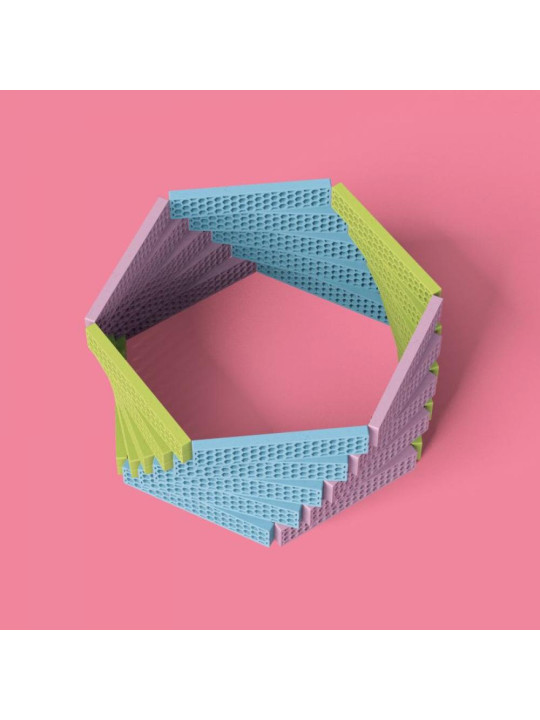 Klocki dla dzieci pastelowy Fun Box Bioblo 200 elementów