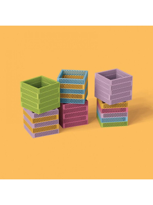 Klocki dla dzieci pastelowy Fun Box Bioblo 200 elementów