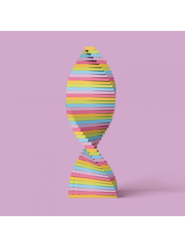 Klocki dla dzieci pastelowy Fun Box Bioblo 200 elementów