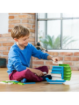 Klocki dla dzieci Przyjacielski Statek Mini Box Bioblo 40 elementów