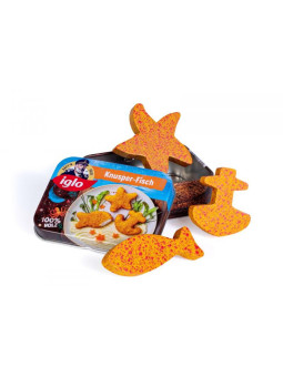 Drewniane ryby w puszcze do zabawy w sklep Iglo Erzi