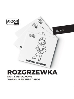 Karty obrazkowe ROZGRZEWKA 20 szt.