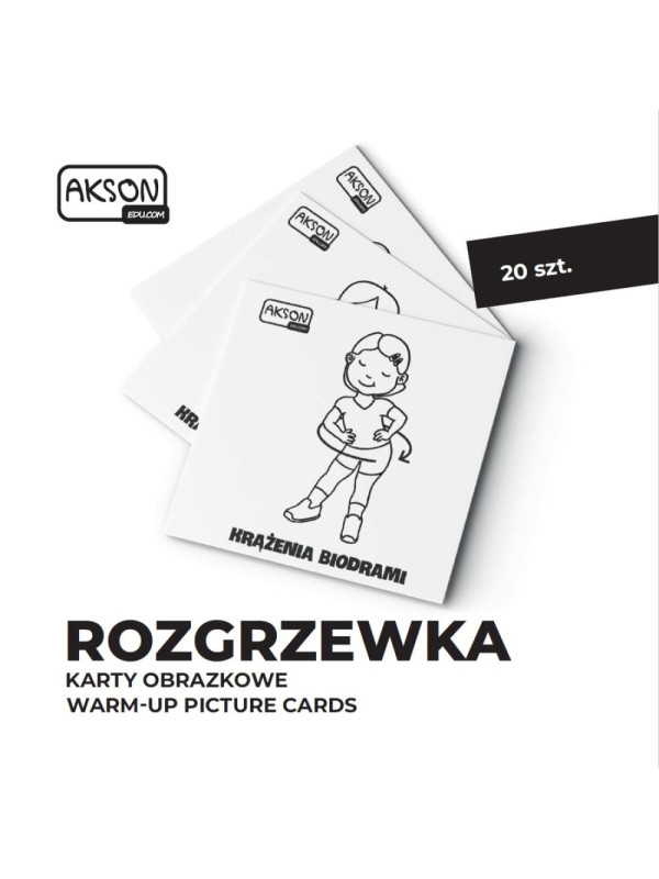 Karty obrazkowe ROZGRZEWKA 20 szt.