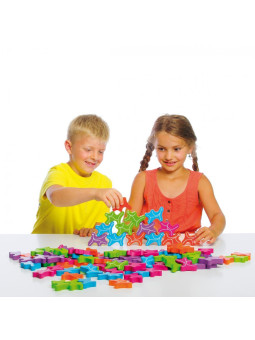 Gra zręcznościowa drewniane Duszki XXL 80 elementów Erzi