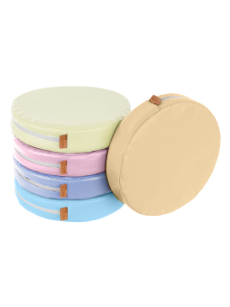 Zestaw poduszek EKOSKÓRA Premium PASTEL 5 szt. AKSON