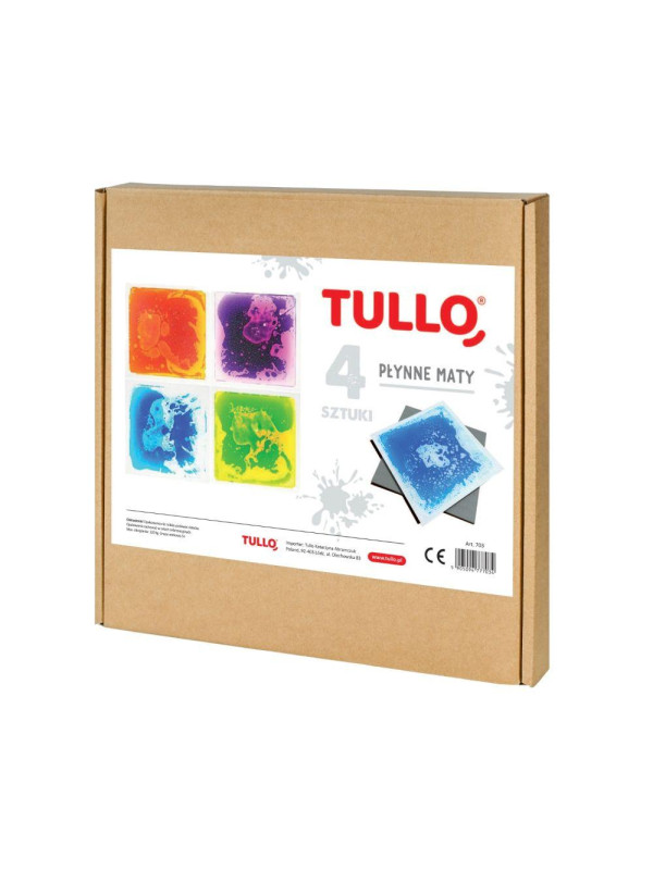 Płynne maty sensoryczne 4 szt. - Tullo