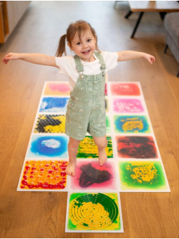 TULLO Płynne sensoryczne maty 6 szt.