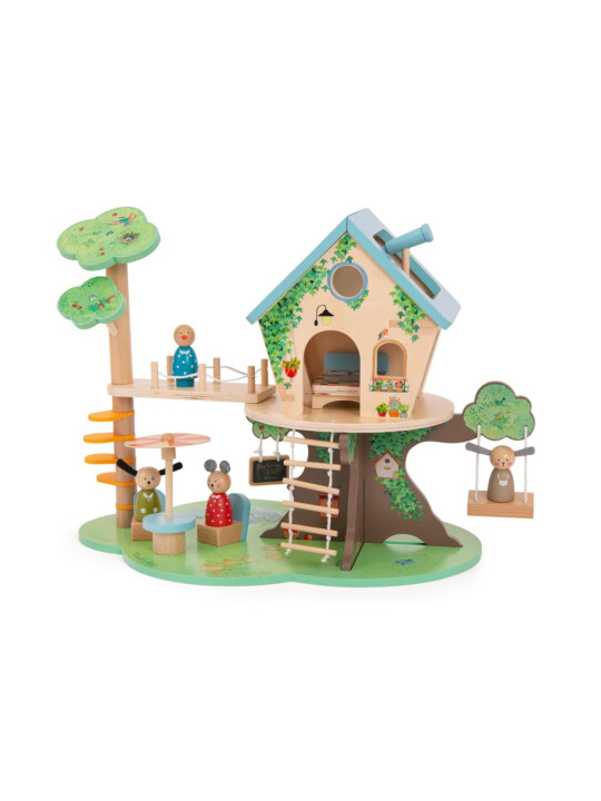 Domek na drzewie La Grande Famille - drewno 632437