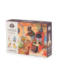 Puzzle LES MINOUCHKAS 4 x 12 elementów 681440