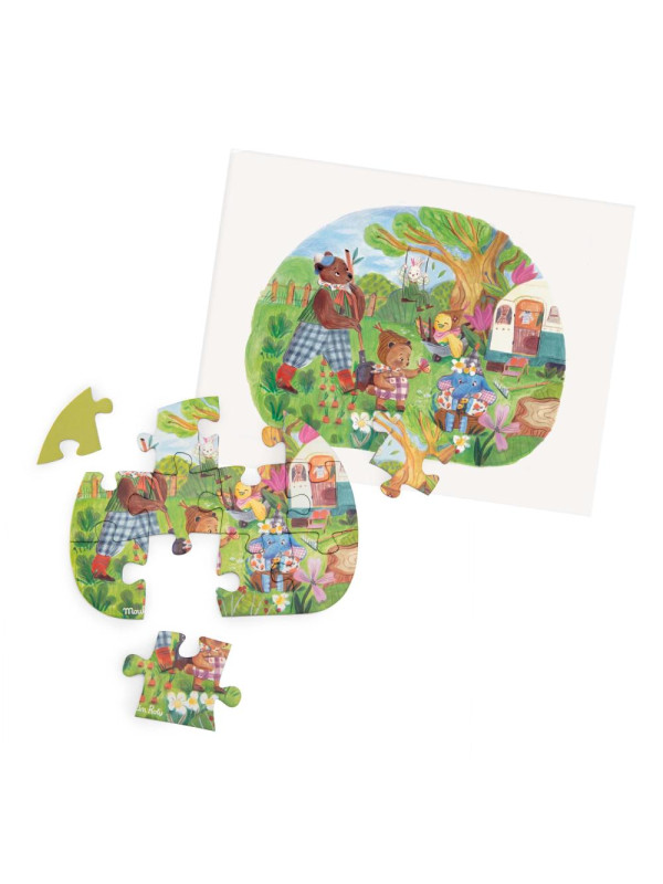 Puzzle LES MINOUCHKAS 4 x 12 elementów 681440
