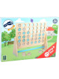 Gra logiczna dla dzieci 4w1 rzędzie small foot design - drewniana gra planszowa dla 3 latka Gra logiczna dla dzieci 4w1 rzędzie small foot design - drewniana gra planszowa dla 3 latka
