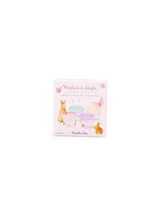 Farby do malowania palcami LES ROSALIES 710609