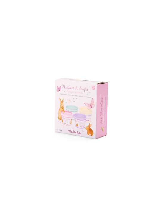 Farby do malowania palcami LES ROSALIES 710609