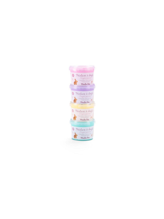 Farby do malowania palcami LES ROSALIES 710609