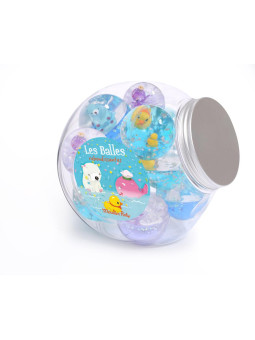 Słój z 12 skaczącymi piłkami 711187