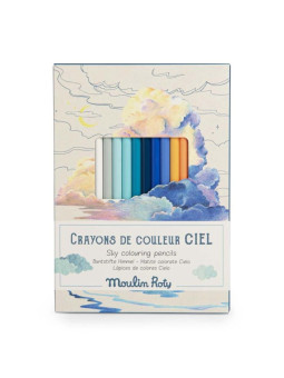 Zestaw 12 kredek NIEBO z kartami 712614