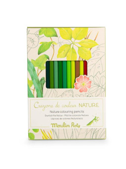 Zestaw 12 kredek NATURA z kartami 712615