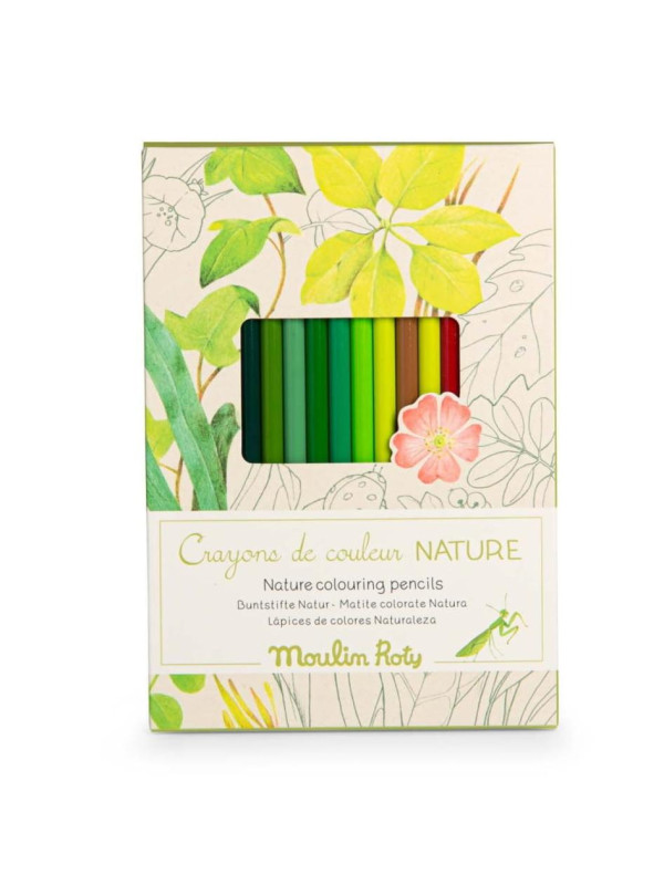 Zestaw 12 kredek NATURA z kartami 712615