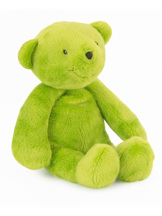 Maskotka miś zielony 30 cm 881047
