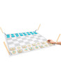 Warcaby i szachy dla dzieci do zabawy  xxl small foot design - drewniana gra planszowa dla 3 latka