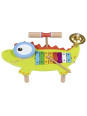 Crocodile music station with song book