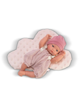 Lalka Gordi z poduszką Asi 0157990 - Dziewczynka, 28 cm, Brzuszek: Winylowy, Kolor oczu: Niebieski