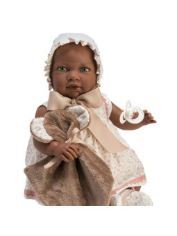 Lalka Reborn Lara 46 cm Asi 0358100 - Dziewczynka, 46 cm, Brzuszek: Miękki, Kolor oczu: Zielony