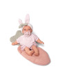Lalka Petit króliczek ze śpiworkiem Antonio Juan 12442 - Dziewczynka, 27 cm, Brzuszek: Miękki, Kolor oczu: Niebieski Lalka Petit króliczek ze śpiworkiem Antonio Juan 12442 - Dziewczynka, 27 cm, Brzuszek: Miękki, Kolor oczu: Niebieski