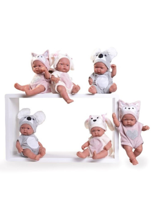 Lalka Pitu Piesek dziewczynka Antonio Juan 84098 - Dziewczynka, 26 cm, Brzuszek: Winylowy, Kolor oczu: Niebieski Lalka Pitu Piesek dziewczynka Antonio Juan 84098 - Dziewczynka, 26 cm, Brzuszek: Winylowy, Kolor oczu: Niebieski