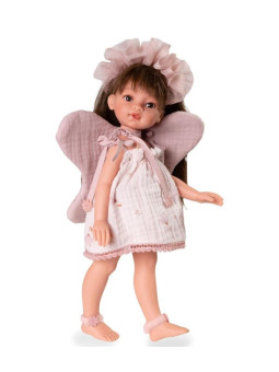 Lalka Emily wróżka Antonio Juan 25306 - Dziewczynka, 33 cm, Brzuszek: Winylowy, Kolor oczu: Brązowy, Kolor włosów: Brązowy